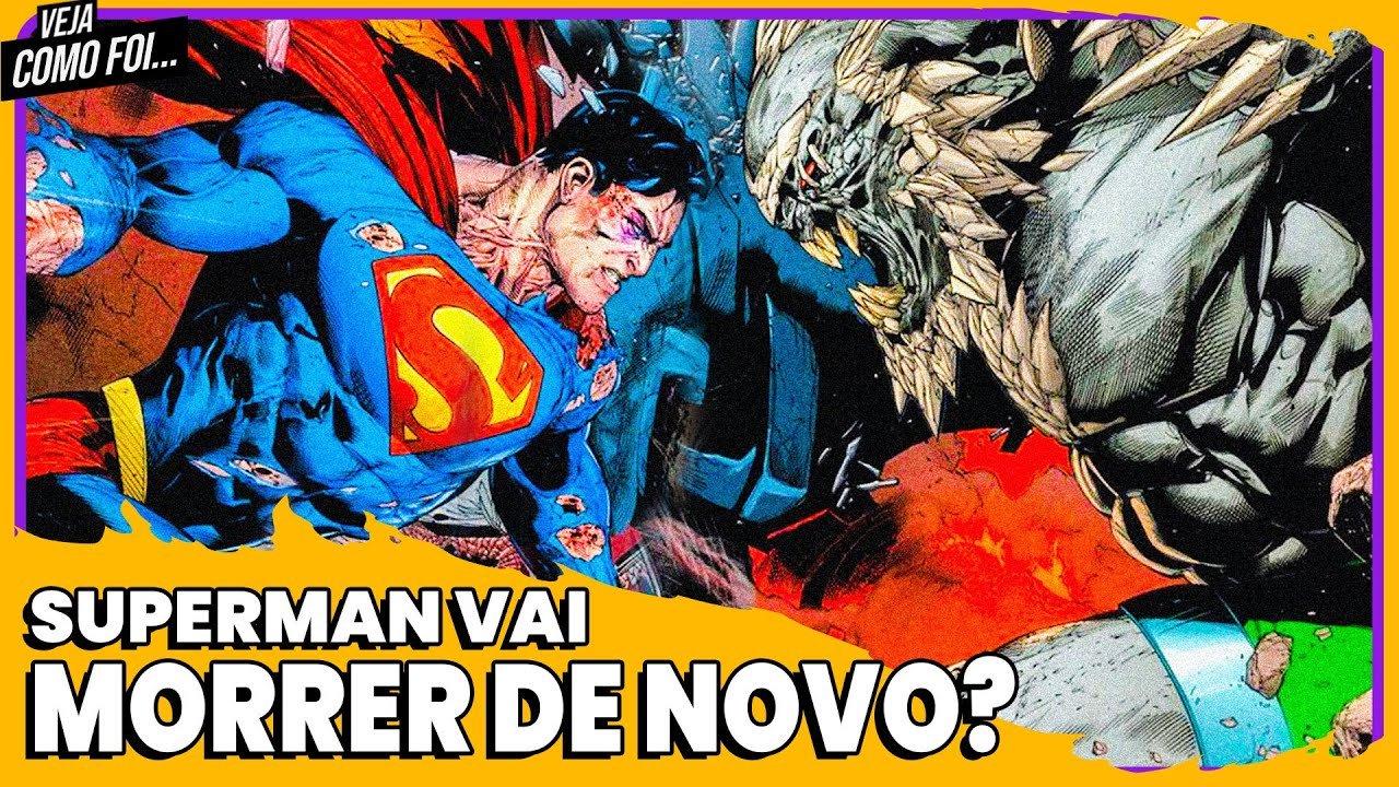 CHEGOU A HORA DA REVANCHE: DOOMSDAY QUER MATAR O SUPERMAN DE NOVO [Veja Como foi]