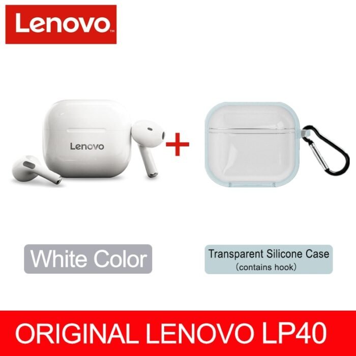 Fones de ouvido originais Lenovo LP40 Pro TWS sem fio Bluetooth 5.1 ideal para práticas de esporte, possui redução de ruído, fones de ouvido com controle de toque 500mAH 2022. Produto novo. - Image 26