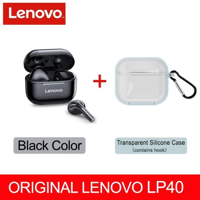 Fones de ouvido originais Lenovo LP40 Pro TWS sem fio Bluetooth 5.1 ideal para práticas de esporte, possui redução de ruído, fones de ouvido com controle de toque 500mAH 2022. Produto novo. - Image 18