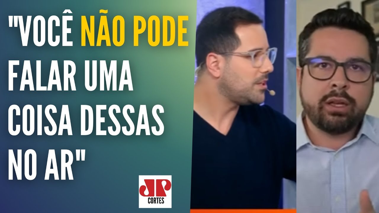 CONFUSÃO AO VIVO! Paulo Figueiredo se revolta com reportagem e Paulo Mathias o interrompe!