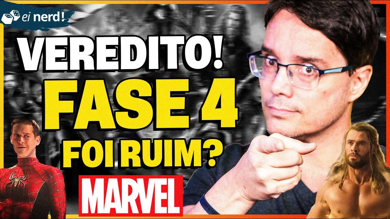 FASE 4 DA MARVEL FOI A PIOR? Análise COMPLETA de TODOS os FILMES e SÉRIES