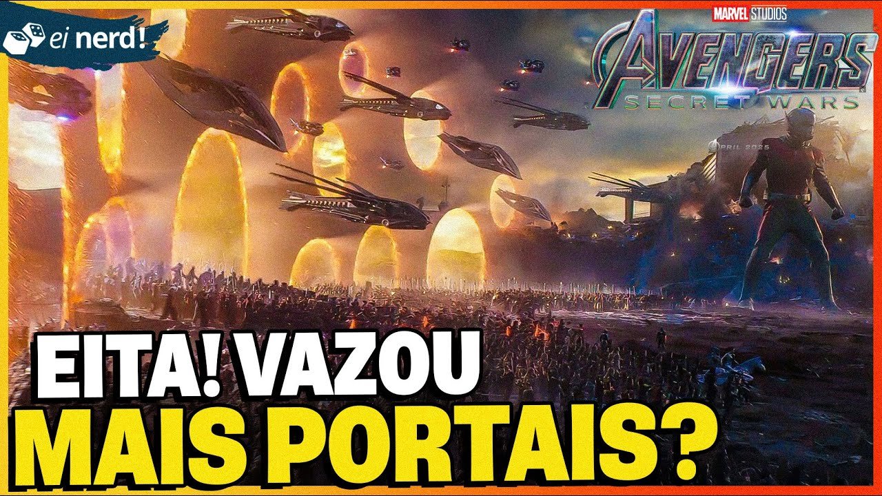 VAZOU? PORTAIS COM TODOS OS HERÓIS DA MARVEL EM GUERRAS SECRETAS e DINASTIA KANG