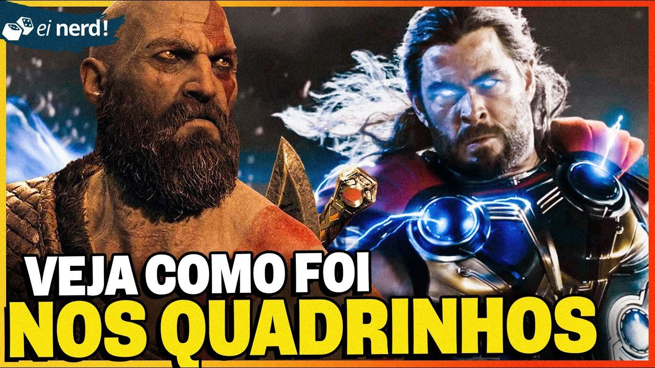 THOR E KRATOS JÁ SE ENFRENTARAM NOS QUADRINHOS, VEJA COMO FOI!