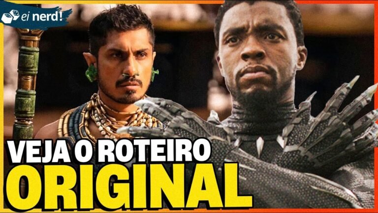 VEJA COMO ERA O ROTEIRO ORIGINAL DE PANTERA NEGRA 2: WAKANDA FOREVER