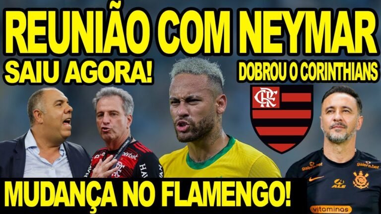 FLAMENGO FAZ REUNIÃO COM NEYMAR? CBF PROPÕE MUDANÇAS AO MENGÃO! MARCOS BRAZ DOBRA ANDRES SANCHEZ!