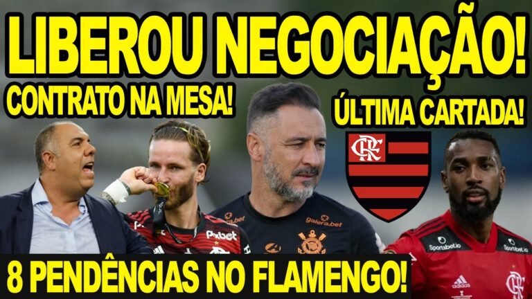 FLAMENGO DÁ ÚLTIMA CARTADA POR REFORÇO! 8 PENDÊNCIAS NO MENGÃO PARA DEZEMBRO! RENOVAÇÃO NA MESA E+