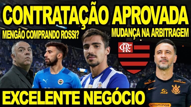 FLAMENGO MIRA CONTRATAÇÃO DE JOGADOR DO PORTO! MENGÃO COMPRANDO DIEGO ROSSI? MUDANÇA NA ARBITRAGEM