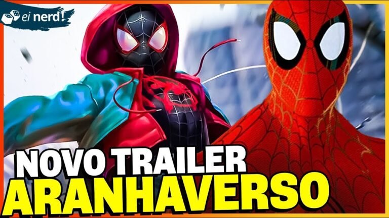 SAIU! FINALMENTE UM TRAILER BONITO! ANÁLISE COMPLETA NOVO TRAILER ARANHAVERSO