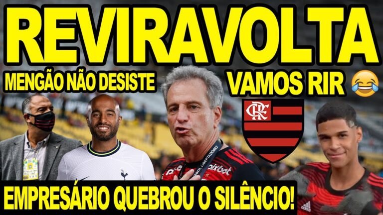 REVIRAVOLTA NO FLAMENGO! EMPRESÁRIO DE LUCAS MOURA QUEBRA SILÊNCIO SOBRE MENGÃO! VAMOS RIR DO VASCO!