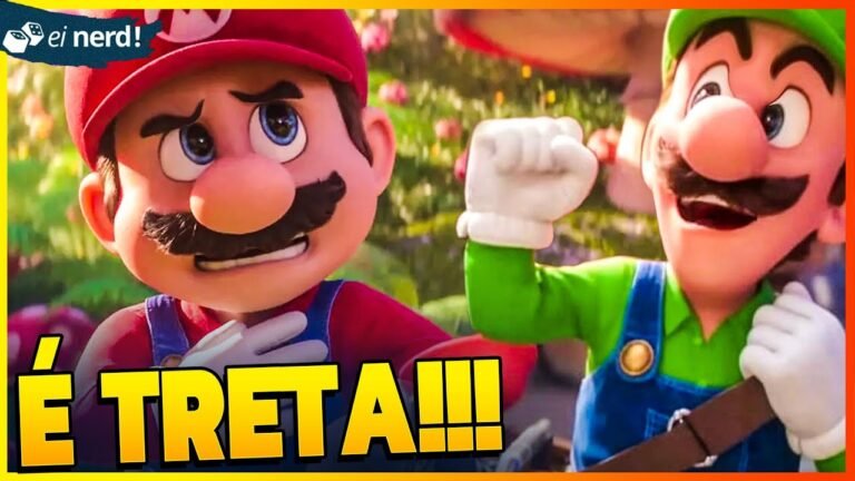 TRETA! ATOR DE LUIGI FICA PISTOLA E ATACA FILME DO MARIO! COMO ASSIM?